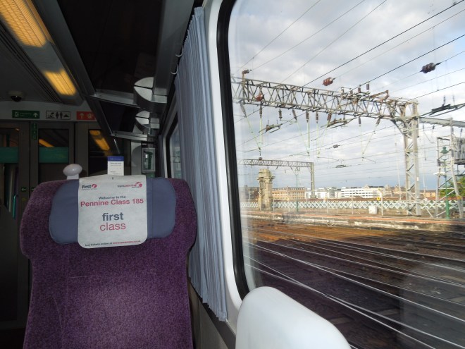 Ridiculously (but typical) it was cheaper to travel First Class to the start point in Penrith.