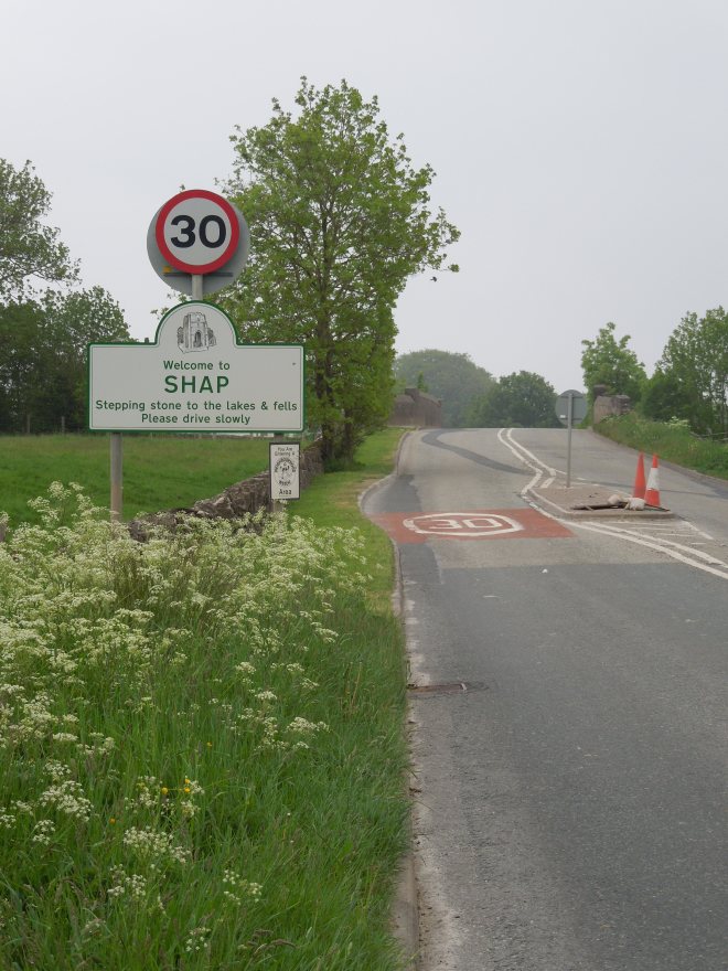 Shap. The highest point on the route.