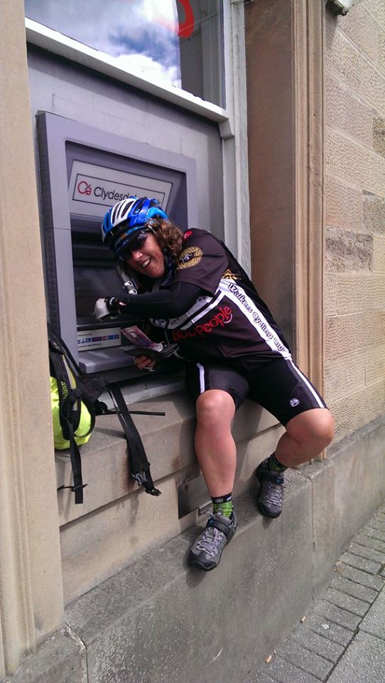 the world's stupidest cash machine which was too high to reach 