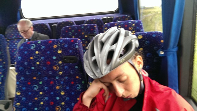 Cheating and getting the bus the last ten miles