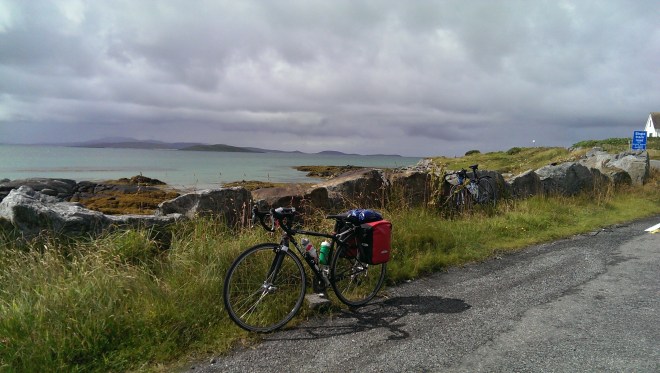 Looking towards Lungay, Fuday and Barra beyond them